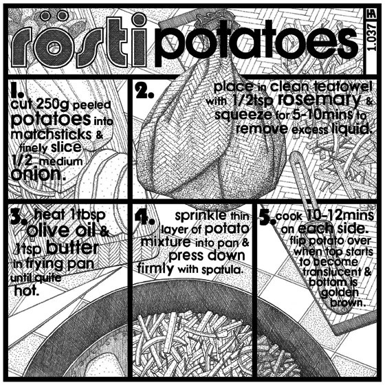 rösti potatoes recipe